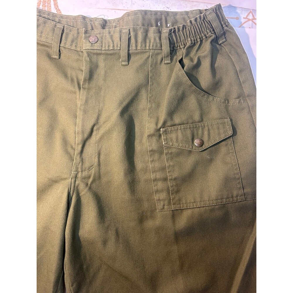 Vintage Boy Scouts of America Cargo Shorts Adult Men’s Size 44 waist Trouser - Picture 2 of 7